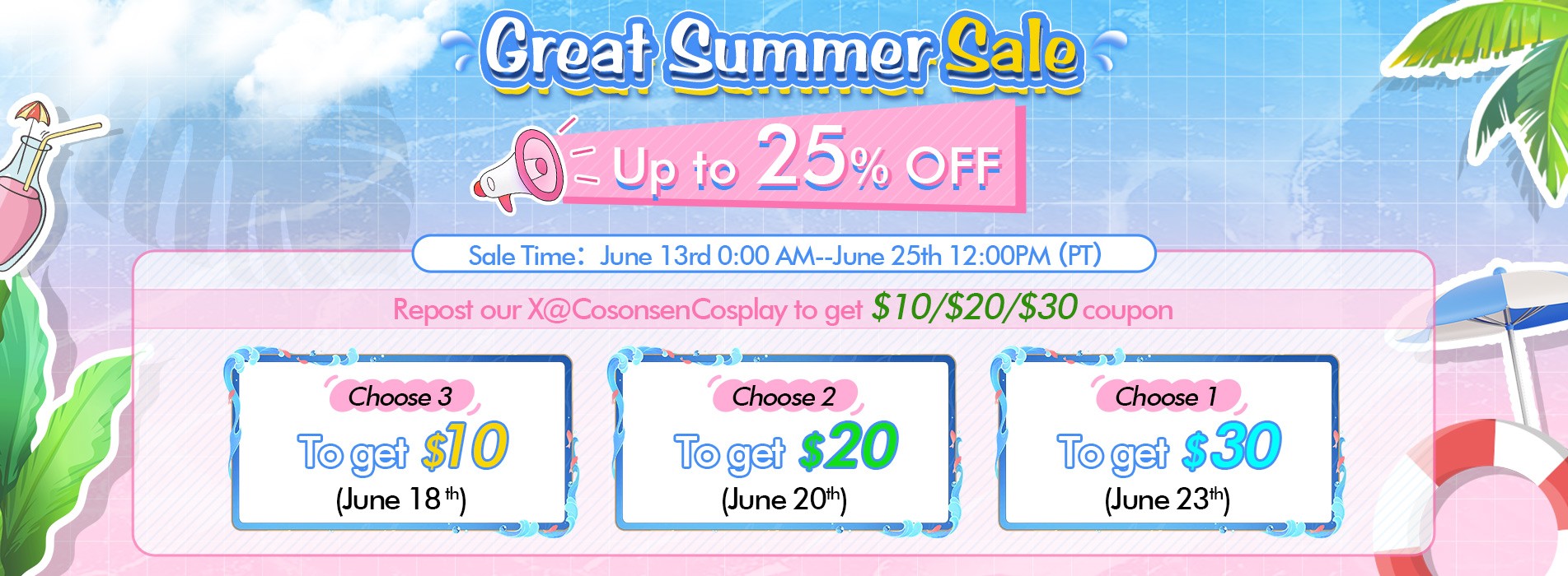 Great Summer Sale