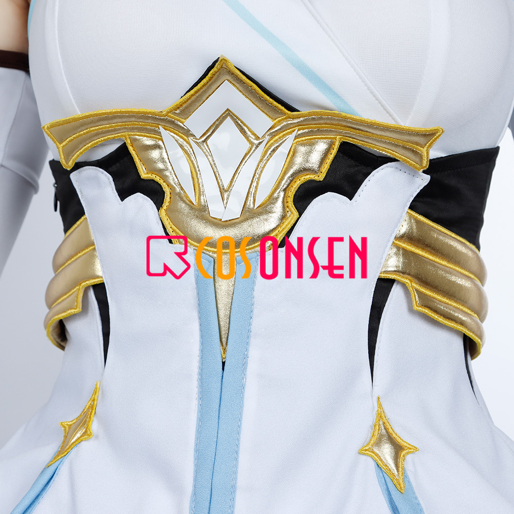 Cosonsen Genshin Impact Lumine Cosplay Costume Traveler Ying Outfit Custom Made