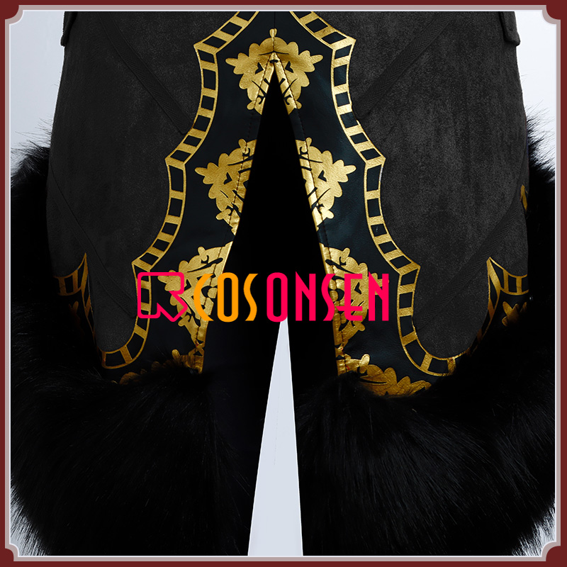 Cosonsen Genshin Impact Diluc Cosplay Costume Noble Outfit Diluc Ragnvindr Cosplay Custom Made