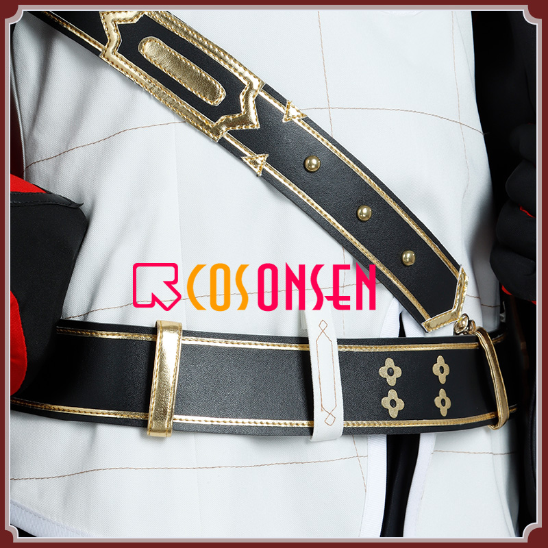 Cosonsen Genshin Impact Diluc Cosplay Costume Noble Outfit Diluc Ragnvindr Cosplay Custom Made