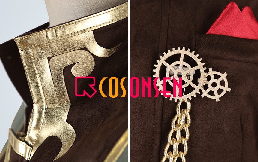 Cosonsen Identity V Embalmer Aesop Carl Cosplay Costume Game Oitfits Custom Made