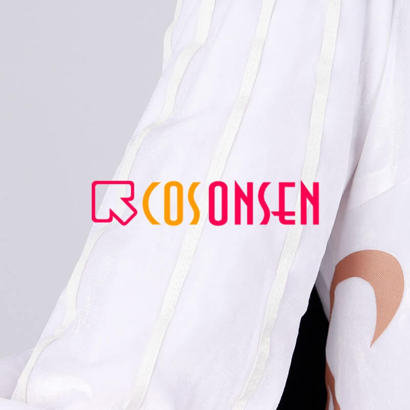 Cosonsen Genshin Impact Paimon Cosplay Costume Lolita Jumpsuits Outfit Custom Made