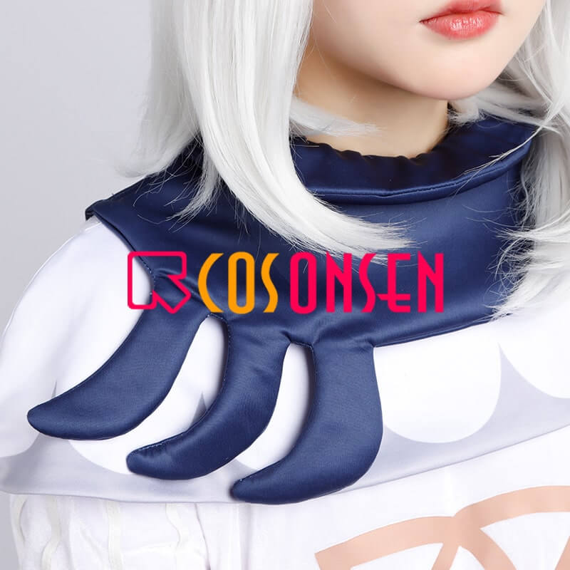 Cosonsen Genshin Impact Paimon Cosplay Costume Lolita Jumpsuits Outfit Custom Made