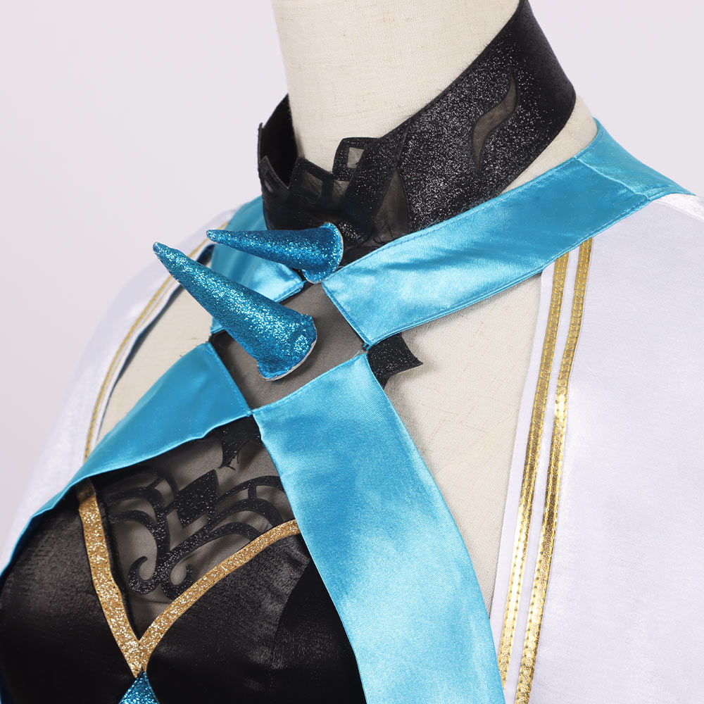 Game Fate Grand Order FGO Cosplay Morgan Queen of Winter Costome for Men Women Adult Outfit Custom Size