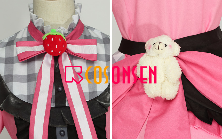 Hatsune Miku Cosplay Kusanagi Nene Costume Lotso Red Vocaloid COSONSEN