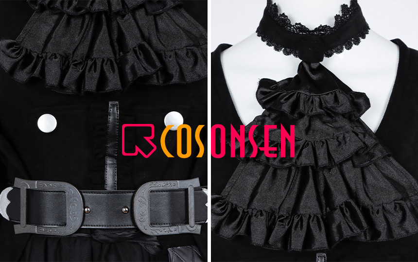 Final Fantasy XIV Gaia Cosplay Costume FF14 Suit Cloud of Darkness Halloween Outfits Cosonsen