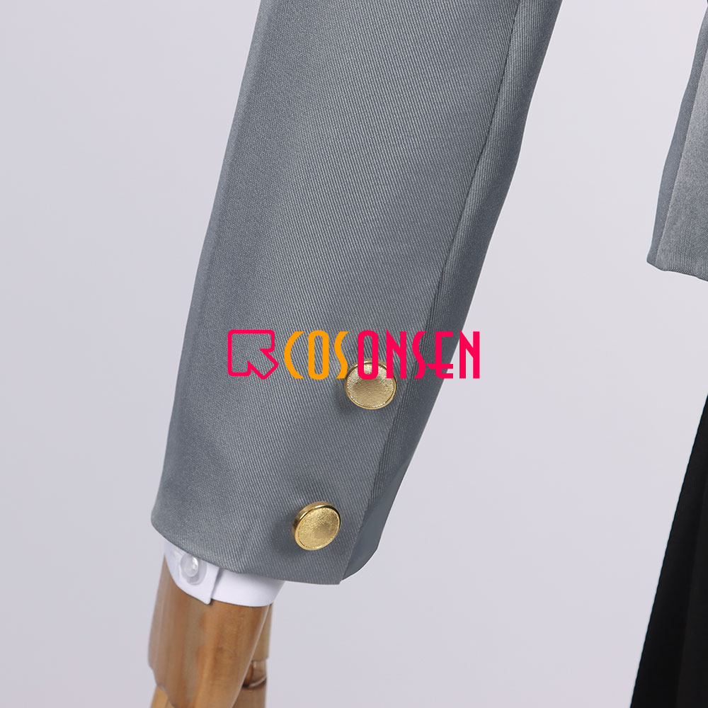 Final Fantasy XIV School Uniform Men Cosplay Costume FF14 Suit Halloween Outfits Cosonsen