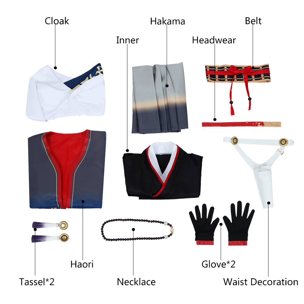 Fate Grand Order Okada Izo Cosplay Costume FGO Suit Outfit Custom Made Cosonsen