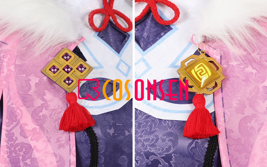 Genshin Impact Yun Jin Cosplay Costume Halloween Suit Outfit Custom Size Cosonsen