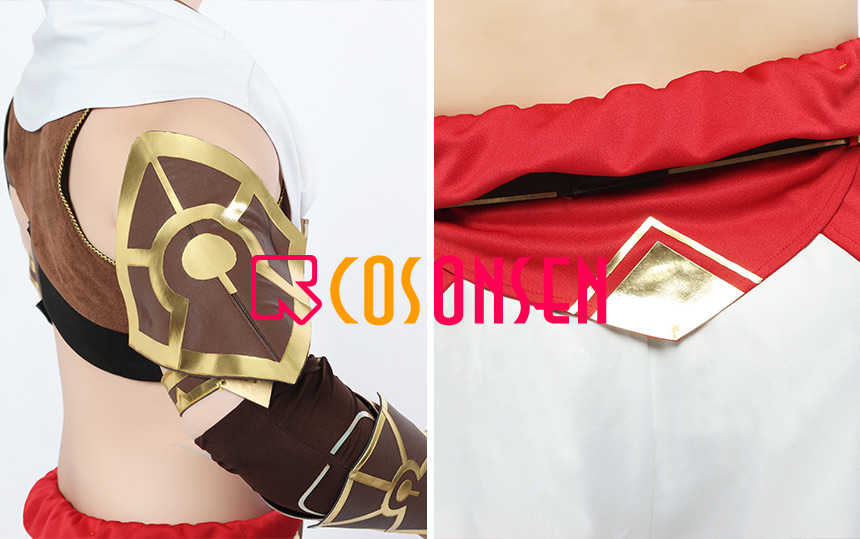 Genshin Impact The Eremites Cosplay Costume Polearm Halloween Suit Outfit Custom Size Cosonsen