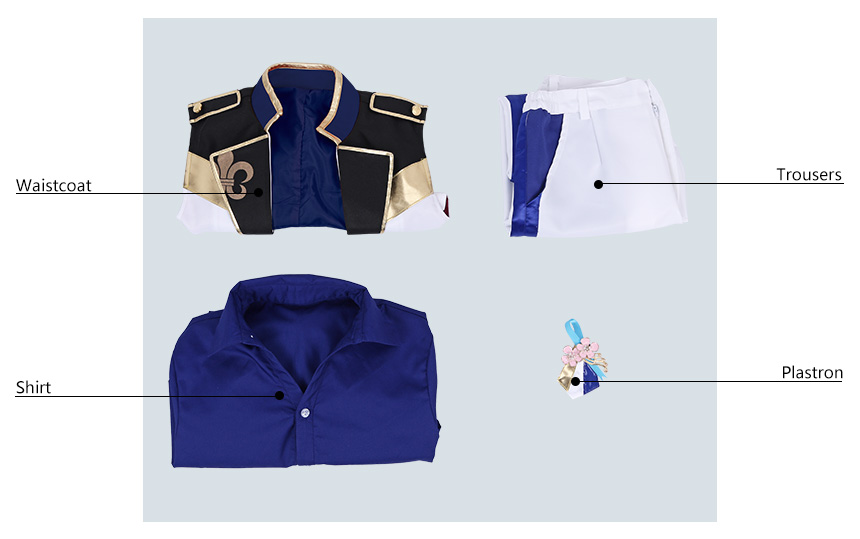 Ensemble Stars Class Scout Knights Sakuma Ritsu Cosplay Costume 4th Anniversary Trickstar Outfit Suits Uniform