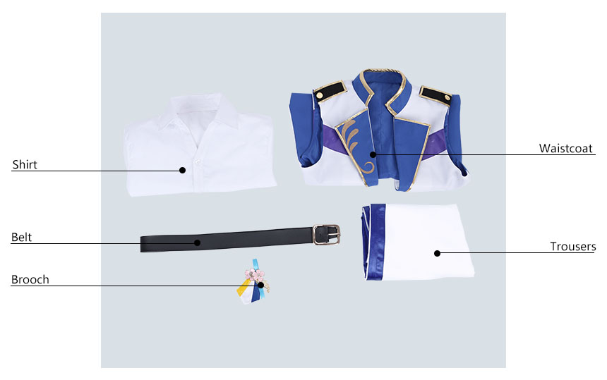 Ensemble Stars Fushimi Yuzuru Cosplay Costume Outfit Suits Uniform