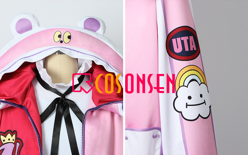 ONE PIECE FILM RED UTA cosplay Costume Cosonsen Custom Made Cosonsen