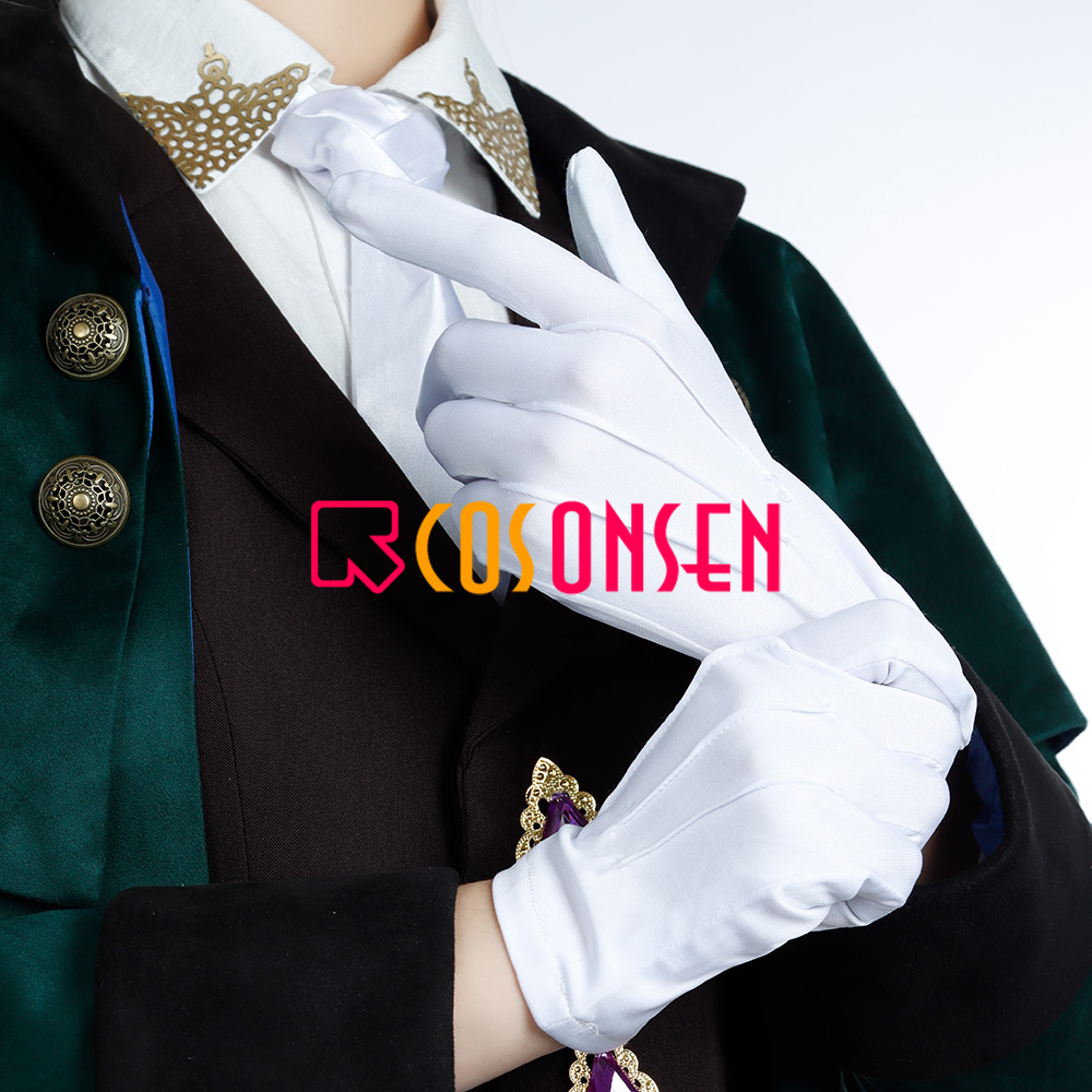 Promise of Wizard White Cosplay Costume Suit Outfit Halloween Cosonsen