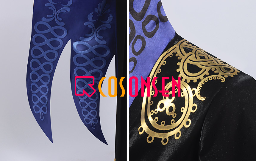 Twisted Wonderland Glorious Masquerade Azul Ashengrotto Cosplay Costume Halloween 2022 Suit Outfit