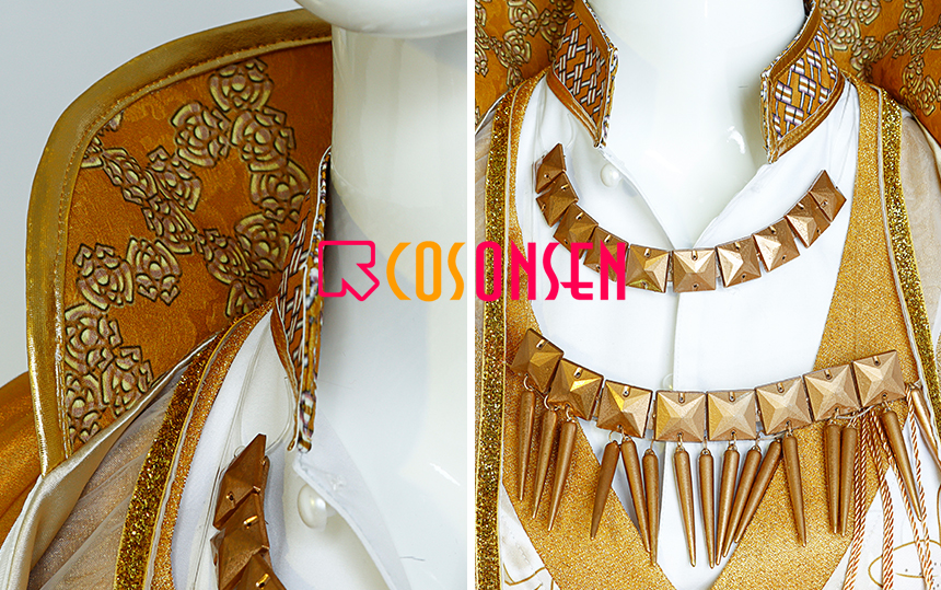 Twisted Wonderland Leona Kingscholar Cosplay Costume with cloak  for Fairy Gala: Festival of the Spring-Calling Fairies