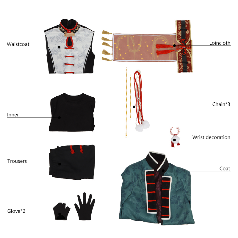 A3 4th Anniversary Chikage Utsuki Cosplay Costume Autumn Troupe