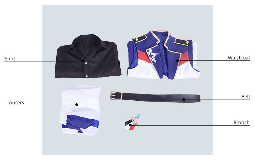 Ensemble Stars Nagumo Tetora Cosplay Costume Outfit Suits Uniform