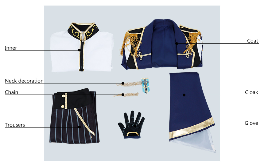 Ensemble Stars Music Knights Sena Izumi Cosplay Costume Outfit Suits Uniform