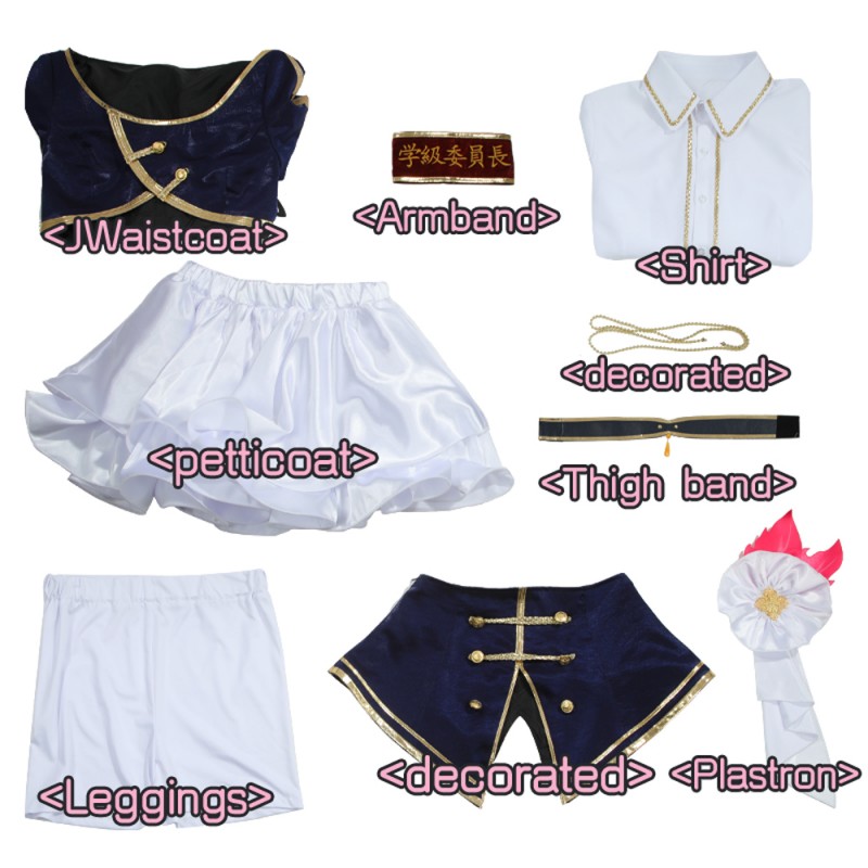 Vtuber FANTASIA 4th Anniversary Tsukino Mito live Cosplay Costume for NIJISANJI Halloween Outfits