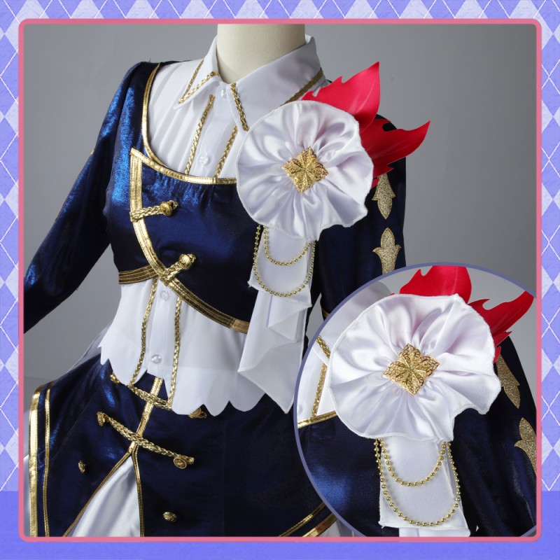 Vtuber FANTASIA 4th Anniversary Tsukino Mito live Cosplay Costume for NIJISANJI Halloween Outfits