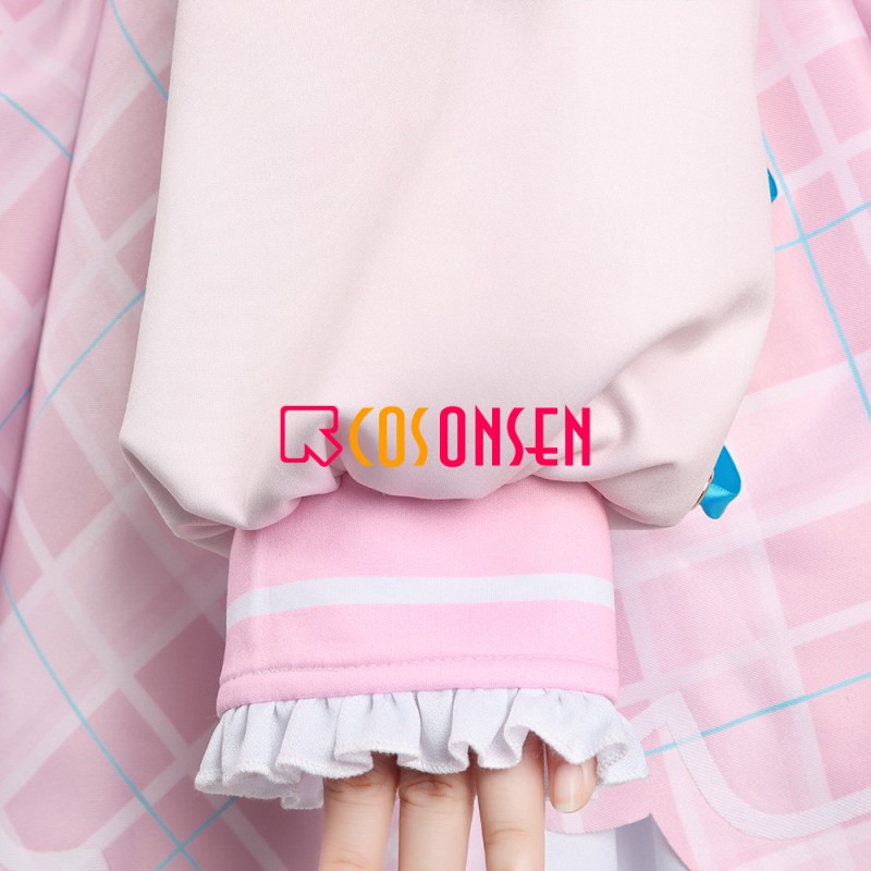 Virtual YouTuber Amamiya Kokoro Cosplay Costume for Nijisanji New Cloth Suits Custom Made Cosonsen