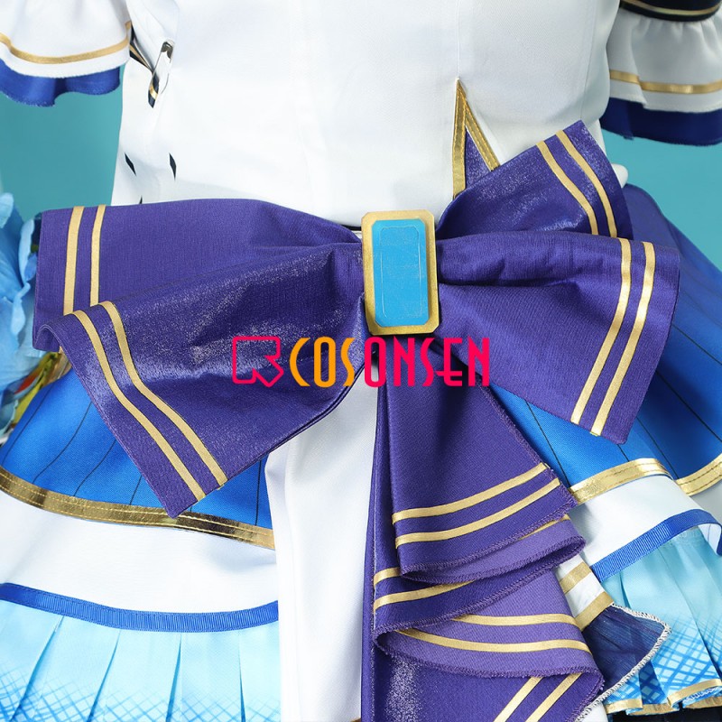 Virtual Youtuber Vtuber Aiba Uiha Cosplay Costume for NIJISANJI Outfits Halloween Suits