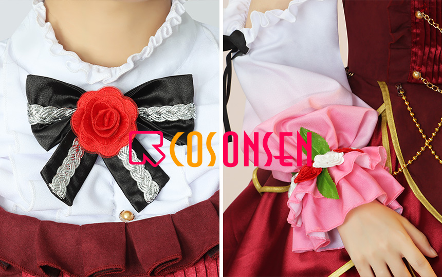 Rosemi Lovelock Cosplay Costume for NIJISANJI EN Outfits Halloween Suits