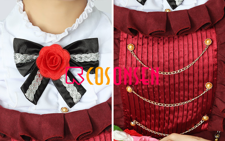 Rosemi Lovelock Cosplay Costume for NIJISANJI EN Outfits Halloween Suits