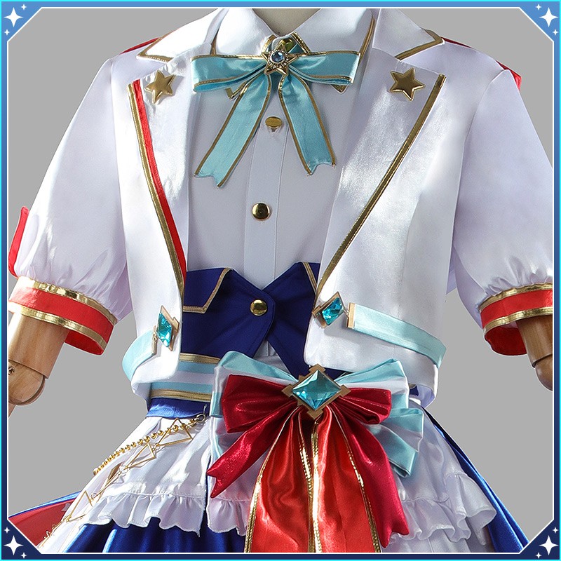 Hololive Vtuber Akai Haato Cosplay Costume Platform Show