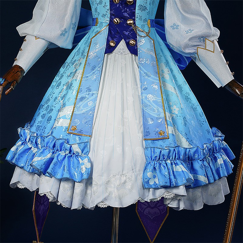 Genshin Impact Kamisato Ayak Cosplay Costume Outfit Halloween Party