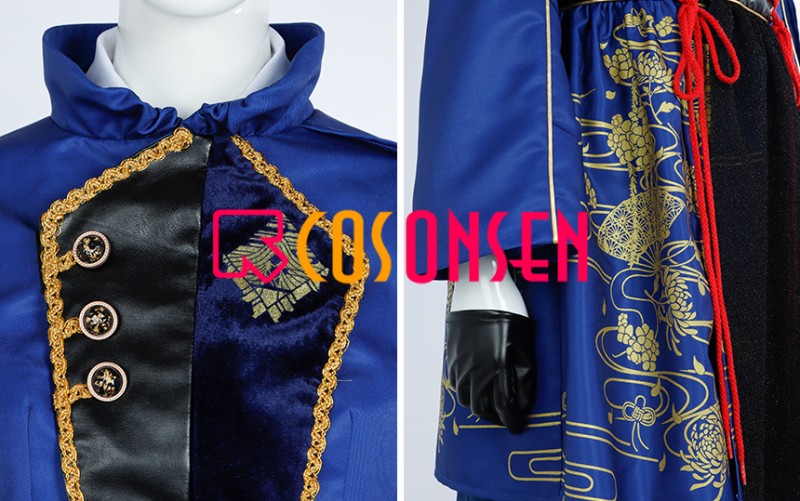 Touken Ranbu 300 years of lulllaby song 2019 Nikkari Aoe Cosplay Costume Suit Outfuit Costom Made Cosonsen