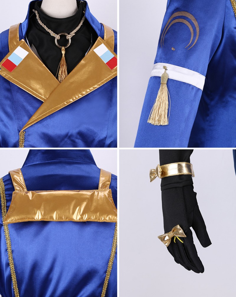 Touken Ranbu Atsukayama Ganshin 2018 Hasuri Munechika Mikazuki Cosplay Costume Suit Outfuit Costom Made Cosonsen