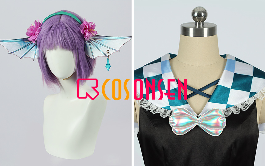 YouTuber Vtuber Finana Ryugu Coplay Costume for NIJISANJI Custom Made Cosonsen