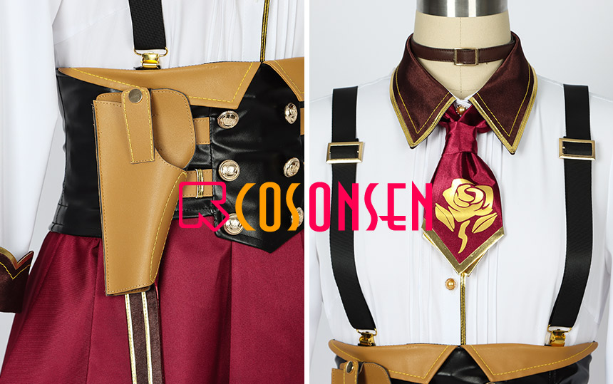 Nijisanji Vtuber Rosemi Lovelock Cosplay Costume Gallery Of Roses Custom Made Cosonsen