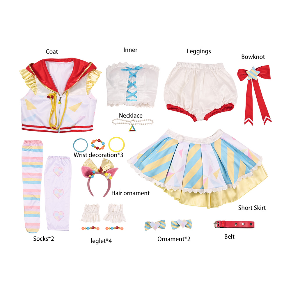 Uma Musume Pretty Derby Agnes Tachyon Cosplay Costumes for Halloween Christmas New Year Party