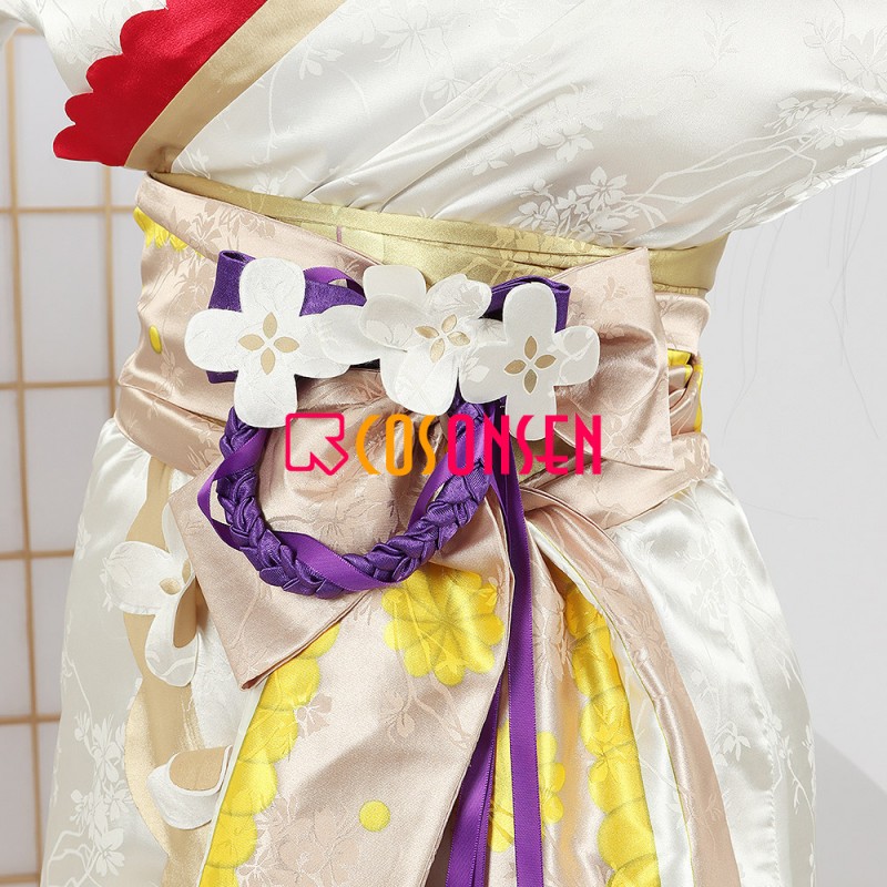 Onmyoji Kimono SP huaniaojuan Virtuoso Hana Cosplay Costume Sakura Young Girl Game Anime Cosplay