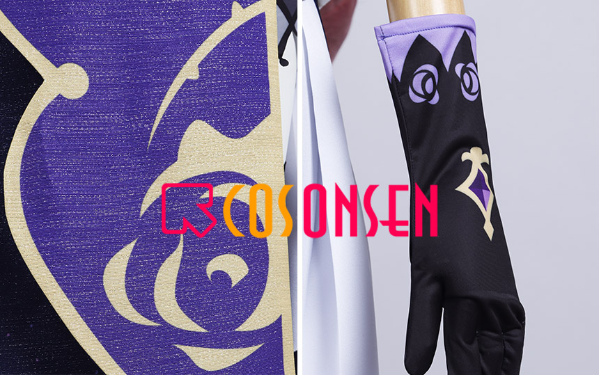 Genshin Impact Lisa Cosplay Costume Lisa Minci Witch Costume Full Set COSPLAYONSEN Custom Made