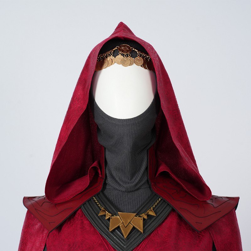 Star Wars Nightsisters Merrin Cosplay Costume Women's Outfit with Cloak Halloween