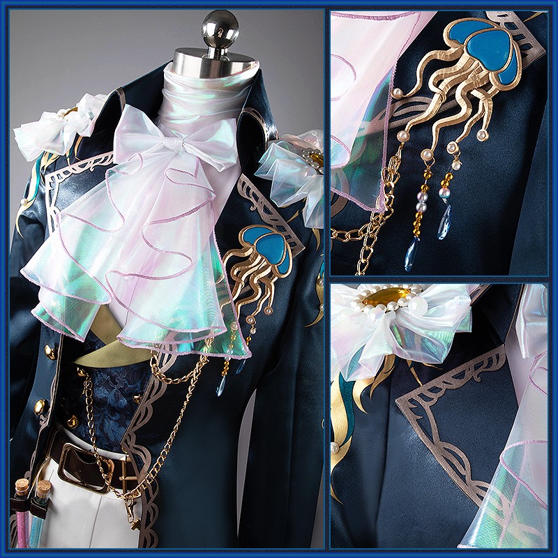 Identity V Composer's S Costume of the 6th Anniversary Phantom Sail Cosplay Costume Outfit