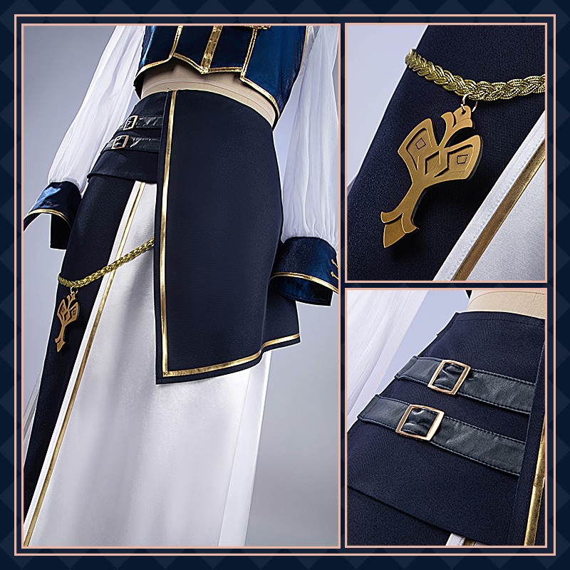 Virtual YouTuber Vtuber Ryushen Cosplay Costume Nijisanji Outfit Custom Size Cosonsen