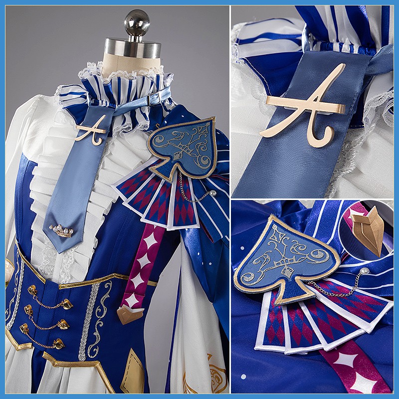 Project Sekai Tsukasa Tenma Live 2d Card Animation Cosplay Costume Project Sekai Crown of Suit Gacha Kasa Custom Size