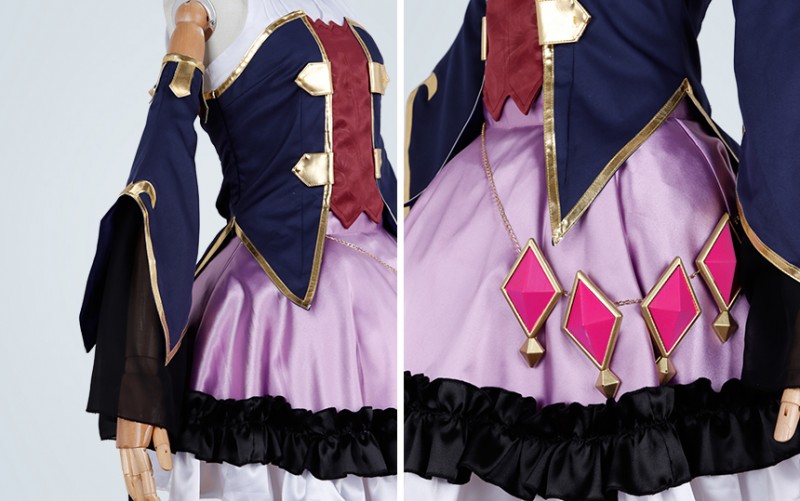 Game Princess Connect Re:Dive Kyaru Cosplay Momochi Kiruya Dress Set