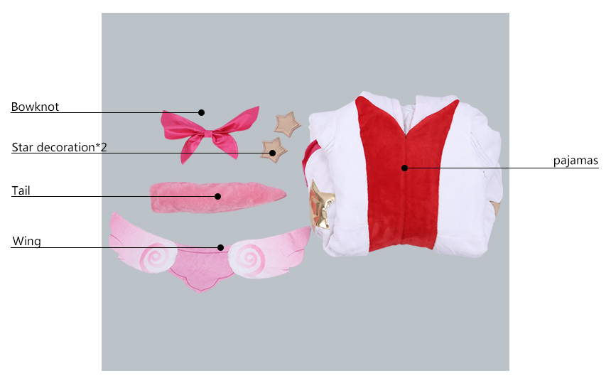 Game LOL LUX Pajama Guardian LOL Pajama Party! Cosplay Costume Custom Made