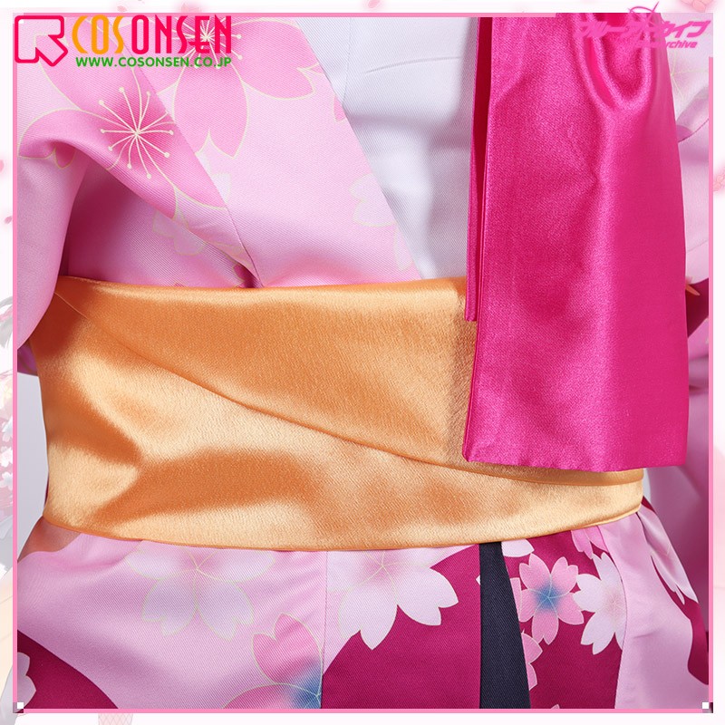 Blue Archive Kuda Izuna Cosplay Costume Cute Printed Kimono Uniforms Activity Party Role Play Clothing Custom-Make