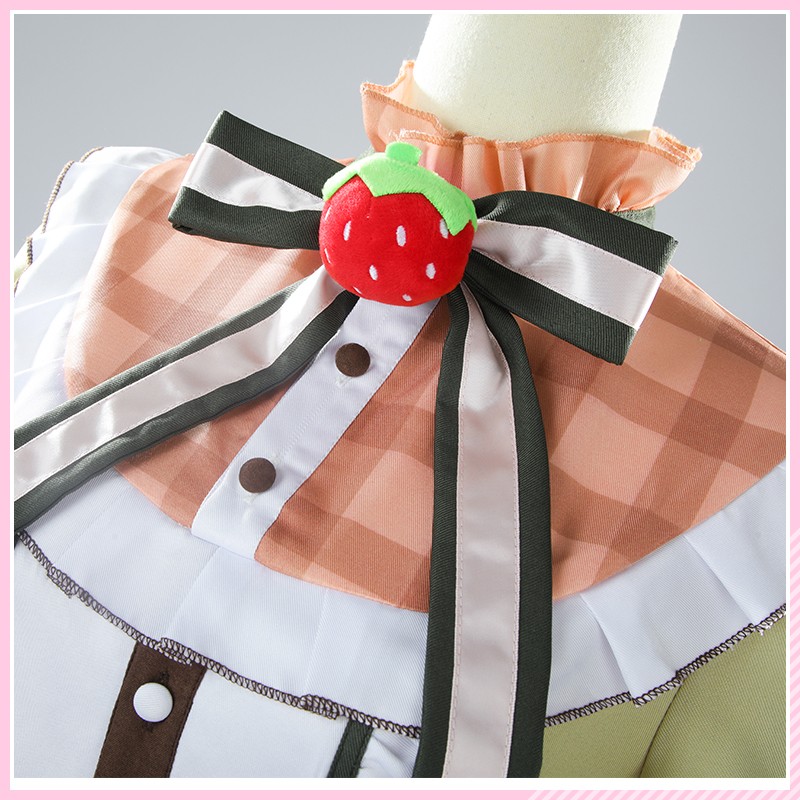 Project Sekai Colorful Stage Little Strawberry Kusanagi Nene Cosplay Costume