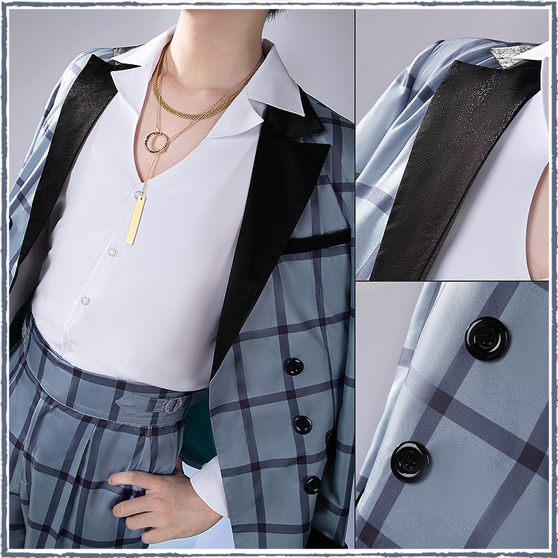 Virtual YouTuber Vtuber 3SKM Kaisei No Doubt MV Cosplay Costume Nijisanji Outfit Cosonsen