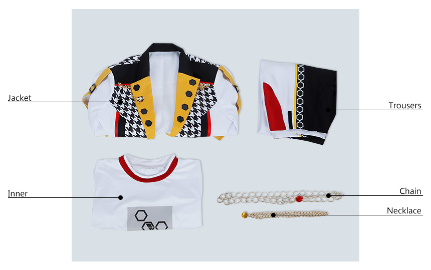 Ensemble Stars Crazy:B HiMERU Kohaku Oukaw Amagi Rinne Shiina Niki Cosplay Costume Outfit Suits Uniform