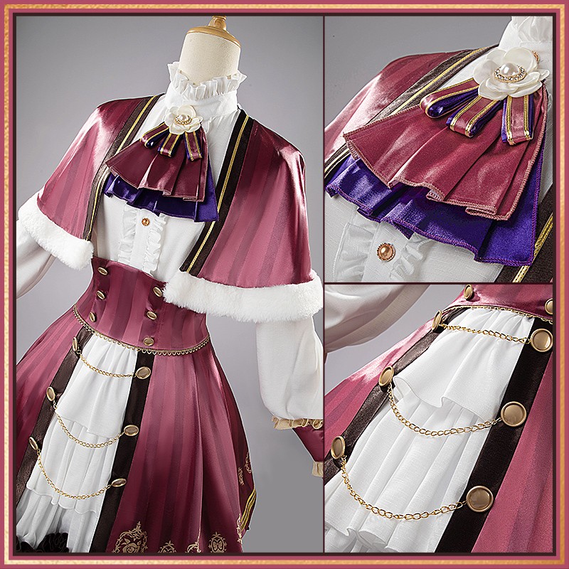 Project Sekai Crown of Suit Gacha VIRTUAL SINGER VOCALOID Megurine Luka Cosplay Costume Outfit Dress Custom Made Cosonsen