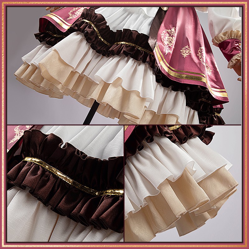 Project Sekai Crown of Suit Gacha VIRTUAL SINGER VOCALOID Megurine Luka Cosplay Costume Outfit Dress Custom Made Cosonsen